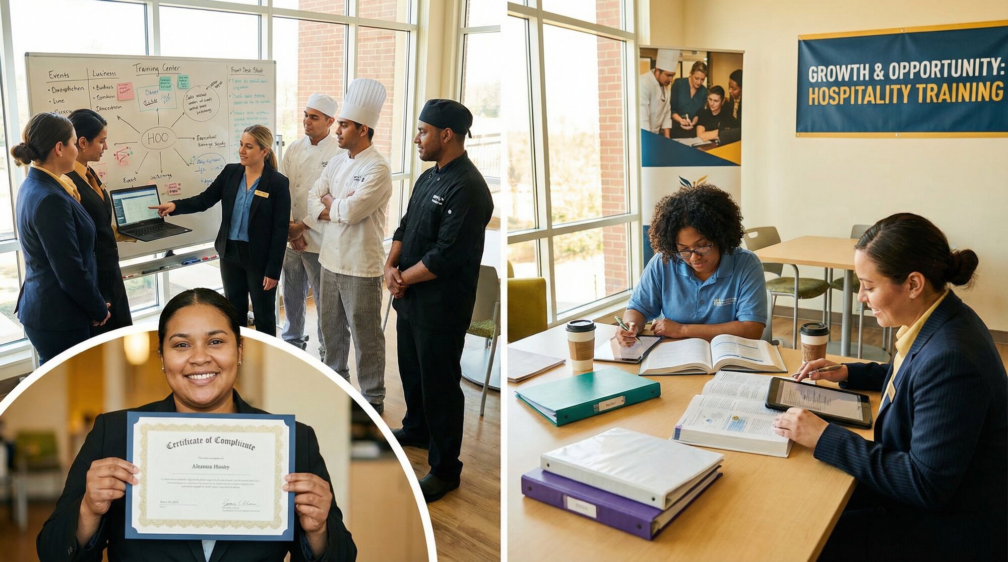 Workers engaged in educational training